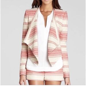 BCBGMAXAZRIA Abbey Stripe Blazer Women's-Size XS